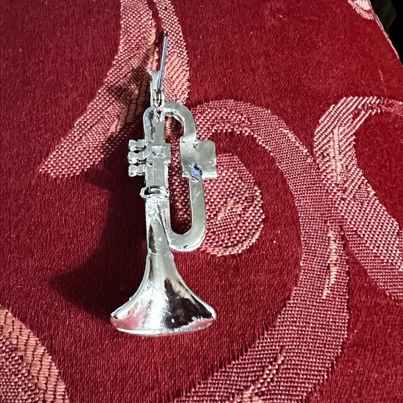 Vintage musical trumpet instruments pin - Picture 4 of 9